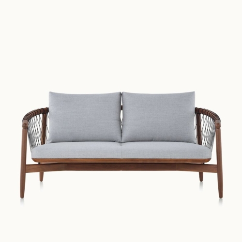 Crosshatch Settee by Geiger DatesWeiser