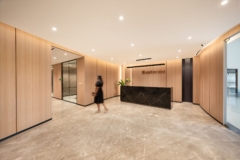 Reception / Waiting Area in Rustomjee Offices - Mumbai