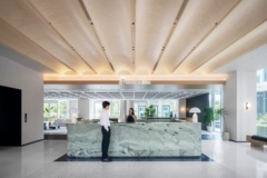 Reception / Waiting Area in Tengda Construction Offices - Hangzhou