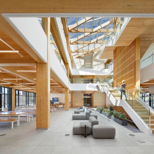 recent Ontario Secondary School Teachers’ Federation (OSSTF) Building – Toronto office design projects