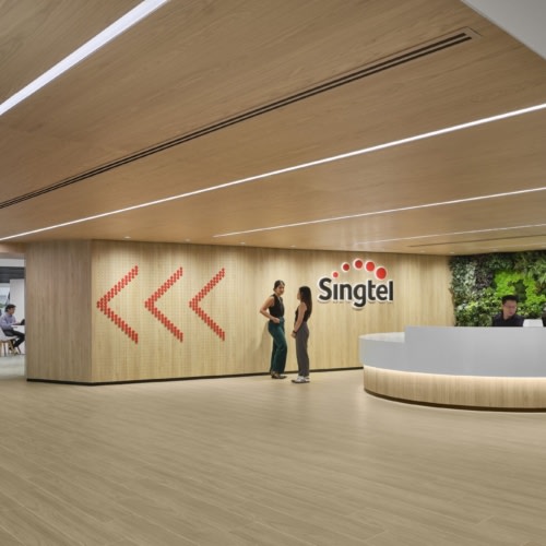 recent Singtel Offices – Singapore office design projects
