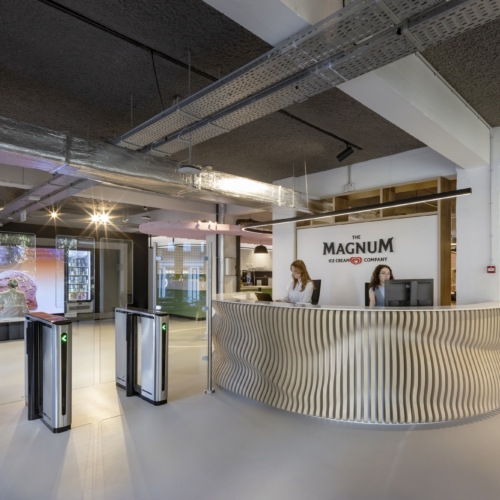 recent The Magnum Ice Cream Company Offices – Amsterdam office design projects