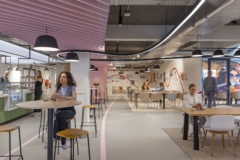 Cafeteria in The Magnum Ice Cream Company Offices - Amsterdam