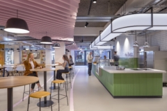 Cafeteria in The Magnum Ice Cream Company Offices - Amsterdam