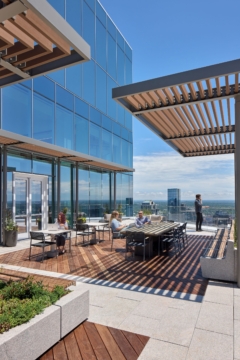 Stone Tile in Bass Berry & Sims Offices - Nashville