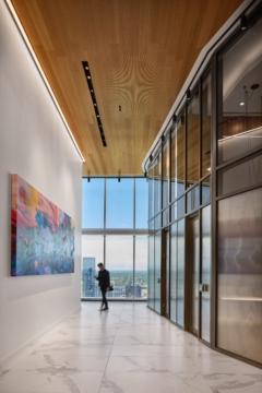 Stone Tile in Bass Berry & Sims Offices - Nashville