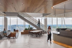 Stone Tile in Bass Berry & Sims Offices - Nashville