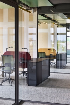 Acoustic Ceiling Panel in Brainhouse247 Coworking Offices - Laatzen