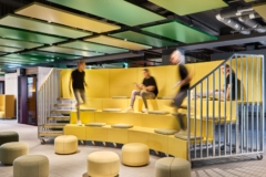 Acoustic Ceiling Panel in Brainhouse247 Coworking Offices - Laatzen