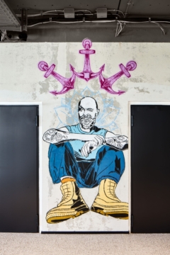 Street Art in Brainhouse247 Coworking Offices - Laatzen