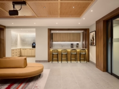 Stone Tile in Canadian Commercial Corporation Offices - Ottawa