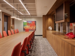 Acoustic Ceiling Panel in Canadian Commercial Corporation Offices - Ottawa