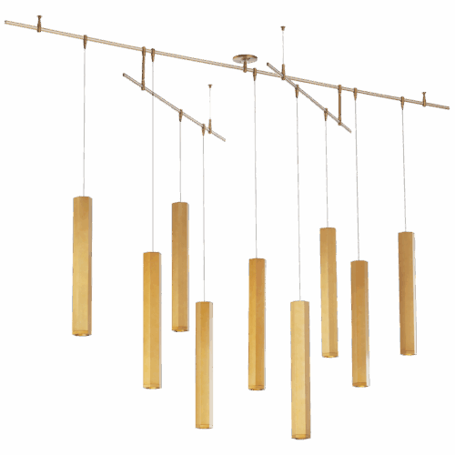 Blok Large Chandelier by Visual Comfort