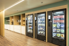 Cafeteria in Lantmännen Unibake Offices -  Londerzeel