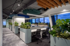 Acoustic Ceiling Baffle in Suntory PepsiCo Vietnam Offices - Ho Chi Minh City
