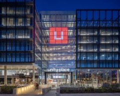 Ramp in Unity Place for Santander UK - Milton Keynes