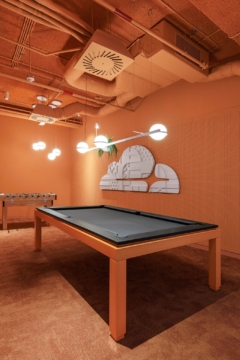 Game / Billiards Table in Cloudflare Offices - Lisbon