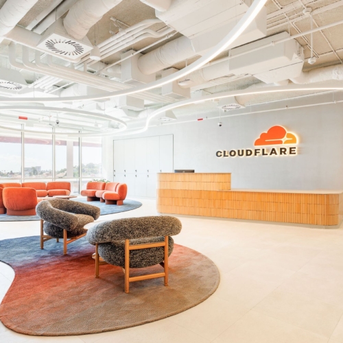 recent Cloudflare Offices – Lisbon office design projects