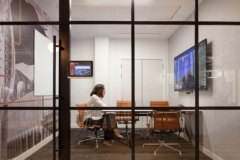 Booking Screen in Corgan Offices - London