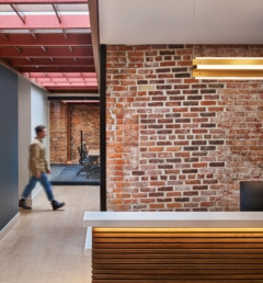 Acoustic Ceiling Baffle in Council of Michigan Foundations (CMF) Offices - Detroit