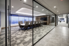 Wall-Mounted Display in Dickinson Wright Offices - Columbus