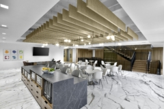 Stone Tile in Gray Reed Offices - Houston