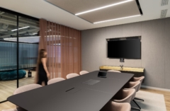 Acoustic Ceiling Panel in Headland Offices - London
