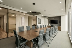 Wall-Mounted Display in Owner Resource Group Offices - Austin