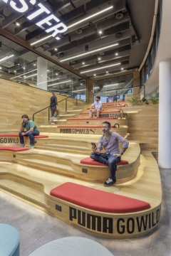 Acoustic Ceiling Baffle in Puma Offices - Buenos Aires