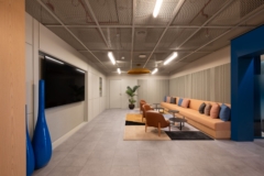 Wall-Mounted Display in Qanawat Offices - Dubai