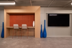 Wall-Mounted Display in Qanawat Offices - Dubai