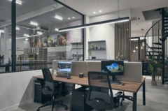 Spiral Stairs in Superfruit Offices - Brussels