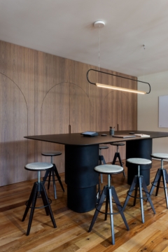Bar Stool in Vegamour Offices - Los Angeles