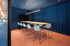Wall-Mounted Display in Zuger Kantonalbank Offices - Baar