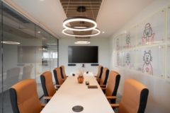 Acoustic Ceiling Baffle in ABK Imports Offices - Pune