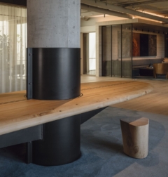 Low Stool in Confidential Financial Investment Firm Offices - San Francisco