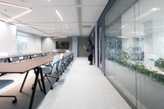 Training Table in Confidential International Insurance Company Offices - The Netherlands