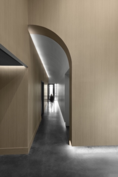 Hallway in Confidential Investment and Trading Firm Offices - Austin