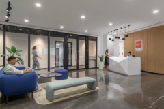 HNI Global Business Service Center (GBSC) - Pune Reception / Waiting Area in HNI Global Business Service Center (GBSC) - Pune