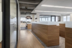 High Table in Lockwood, Andrews, & Newnam Offices - Houston