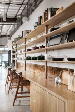 Bar Stool in Made-In Cookware Offices - Austin