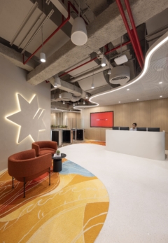 NAB Innovation Centre Vietnam Offices - Hanoi Reception / Waiting Area in NAB Innovation Centre Vietnam Offices - Hanoi