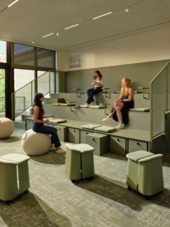Low Stool in Nestle Hilltown Offices - Istanbul