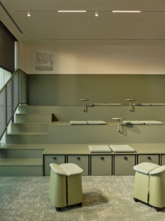 Low Stool in Nestle Hilltown Offices - Istanbul