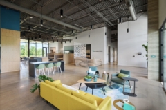 Pepperl+Fuchs Offices - Twinsburg Reception / Waiting Area in Pepperl+Fuchs Offices - Twinsburg