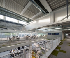Atrium in Schneider Electric Hub - Novi Sad