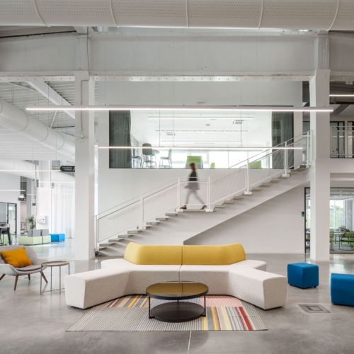 recent Schneider Electric Hub – Novi Sad office design projects