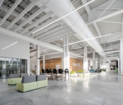 Atrium in Schneider Electric Hub - Novi Sad