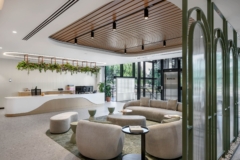 Low Stool in SPACES Greenhill Road Coworking Offices - Adelaide