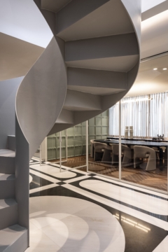 Spiral Stairs in The Ledger Offices - Savyon